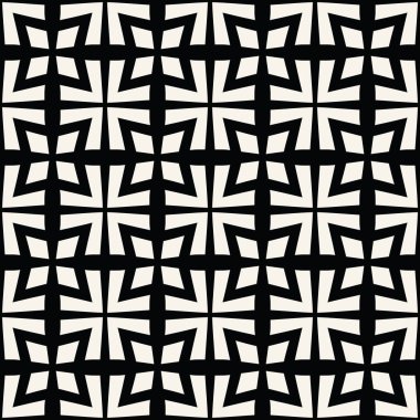 soyut kesintisiz geometrik kareler vektör desen