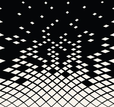 elmas kesintisiz geometrik degrade vektör desen