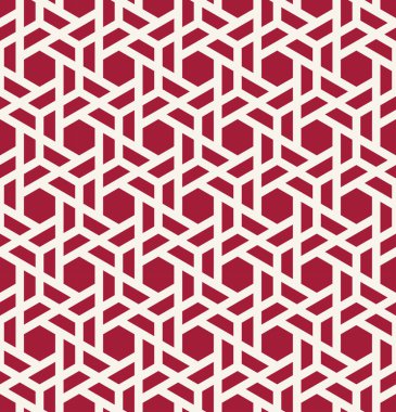 basit kesintisiz geometrik ızgara vektör desen