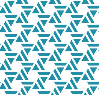 kesintisiz geometrik üçgenin kılavuz deseni