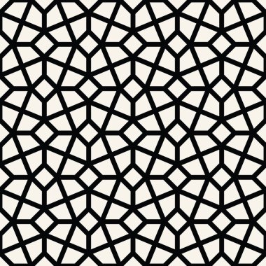Arapça geometrik dikişsiz süsleme deseni