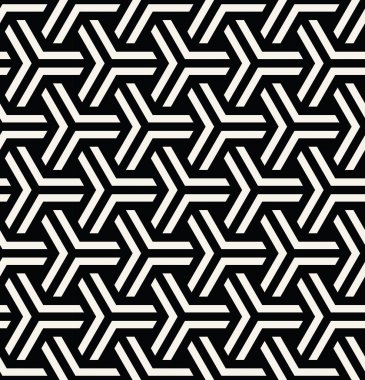 soyut kesintisiz geometrik Y kılavuz deseni