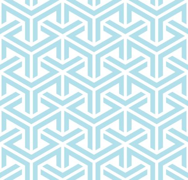 soyut kesintisiz geometrik Y kılavuz deseni