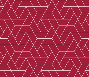 basit kesintisiz geometrik ızgara vektör desen