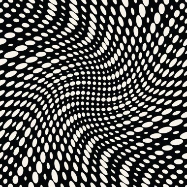 geometrik nokta noktalı degrade Dikişsiz desen tasarım