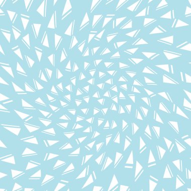 Memphis tarzı üçgen seamless modeli