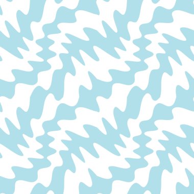 soyut dalgalı çizgiler seamless modeli