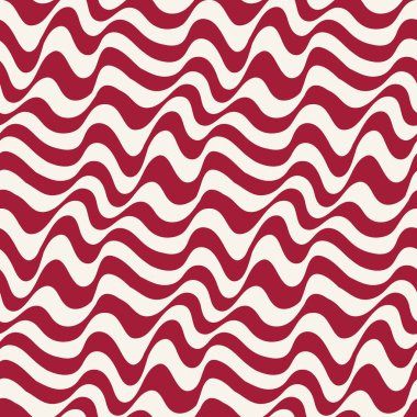 soyut dalgalı çizgiler seamless modeli