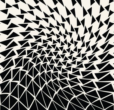 Degrade üçgen geometrik desen arka plan