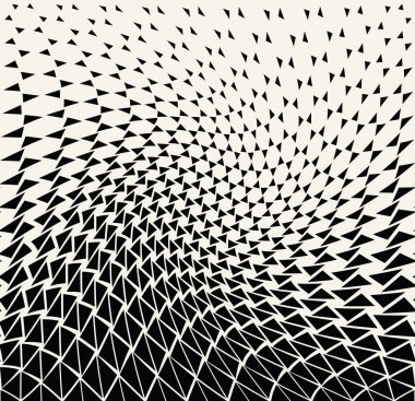 Degrade üçgen geometrik desen arka plan