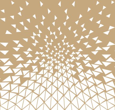 Soyut geometrik hipster moda baskı üçgeni deseni