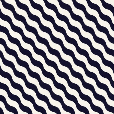 soyut dalgalı çizgiler seamless modeli