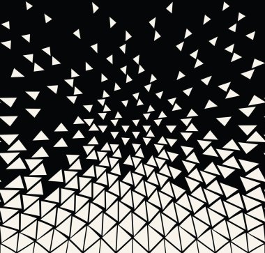 Soyut geometrik hipster moda baskı üçgeni deseni