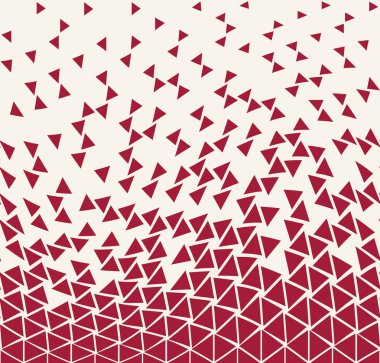 Soyut geometrik hipster moda baskı üçgeni deseni