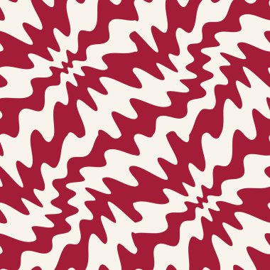 soyut dalgalı çizgiler seamless modeli