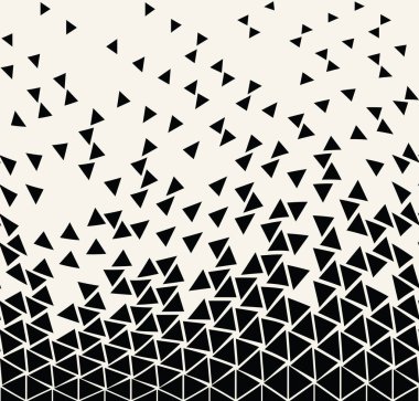 Soyut geometrik hipster moda baskı üçgeni deseni