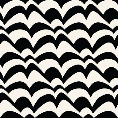 Geometrik dekoratif sanat seamless modeli