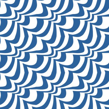 Geometrik dekoratif sanat seamless modeli