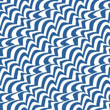 Geometrik dekoratif sanat seamless modeli