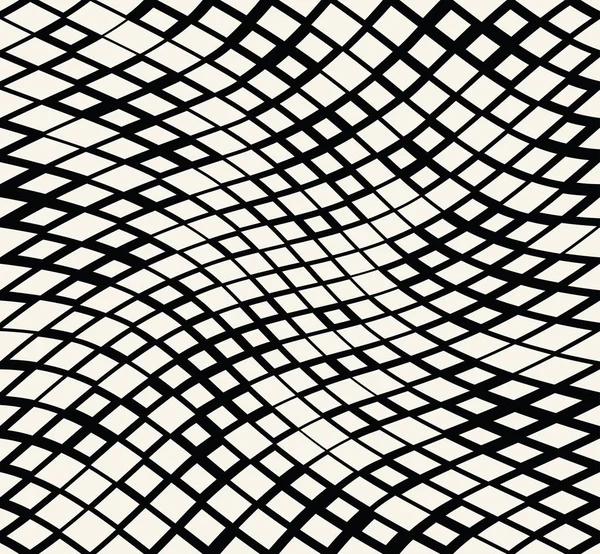 3D halv geometriskt fyrkantigt rutnät bakgrund mönster — Stock vektor