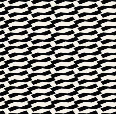 Soyut geometrik işaretlenmiş desen baskı tasarımı.