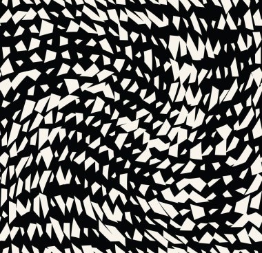 Benzersiz geometrik arka plan desen baskı tasarımı.