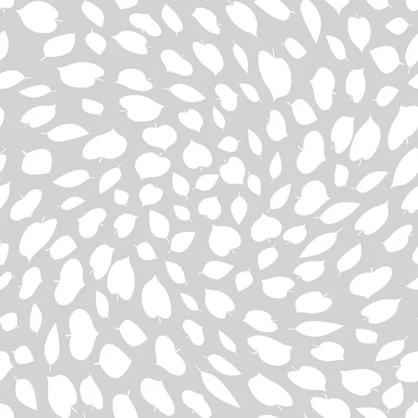 Abstrakte geometrische Blättermuster für natürlichen Hintergrund, einfache minimalistische Grafik, Retro-Dekoration, Sommermode — Stockvektor