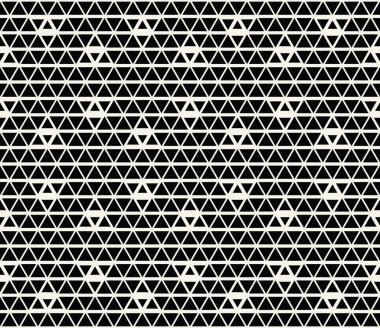 Yarım ton geometrik üçgen desen arkaplanı