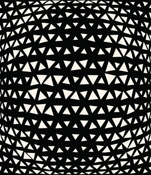 Abstraktes Dreieck halbton geometrischer Hintergrund Muster drucken. — Stockvektor