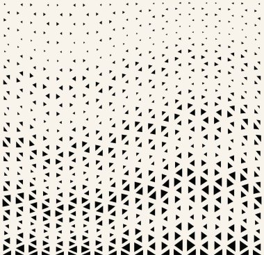 Soyut, dikişsiz geometrik desen izi. Basit yarım tonlu arkaplan tasarımı. Vektör illüstrasyonu.