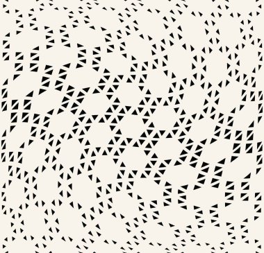 Soyut, dikişsiz geometrik desen izi. Basit yarım tonlu arkaplan tasarımı. Vektör illüstrasyonu.