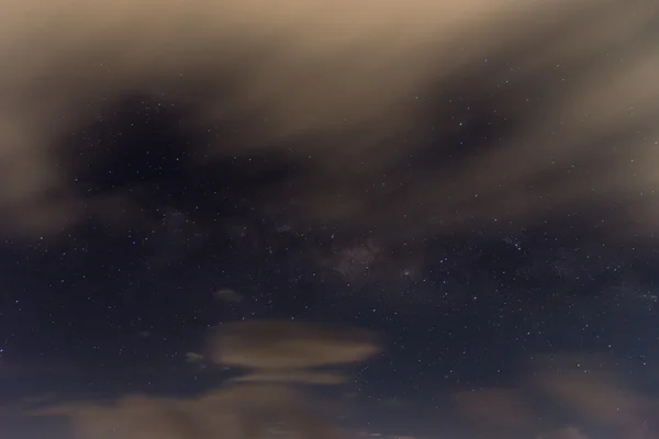Melkweg over Thailand's nachts — Stockfoto