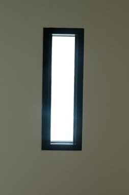 Açık boş pencere çerçeve