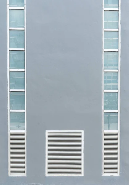 Linhas de ventilação de ar na construção — Fotografia de Stock