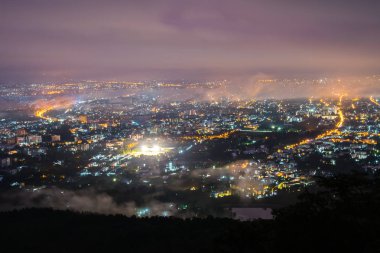 Chiang mai Tayland Doi Suthep doğal noktada