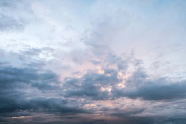 Céu azul e fundo de nuvem — Fotografia de Stock