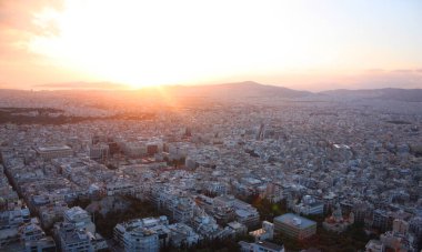 Mount Likabet Atina'dan Panoraması