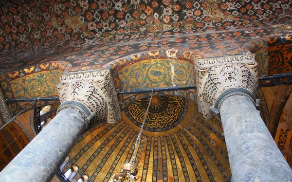 Intérieur de Hagia Sophia à Istanbul — Photo