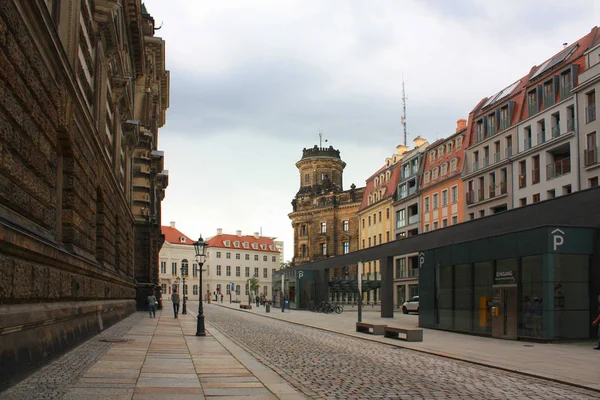 Die straßen von dresden, deutschland — Stockfoto