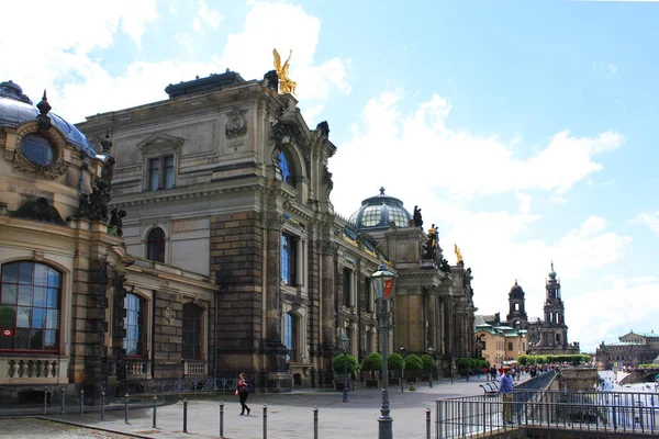 O aterro de Dresden — Fotografia de Stock
