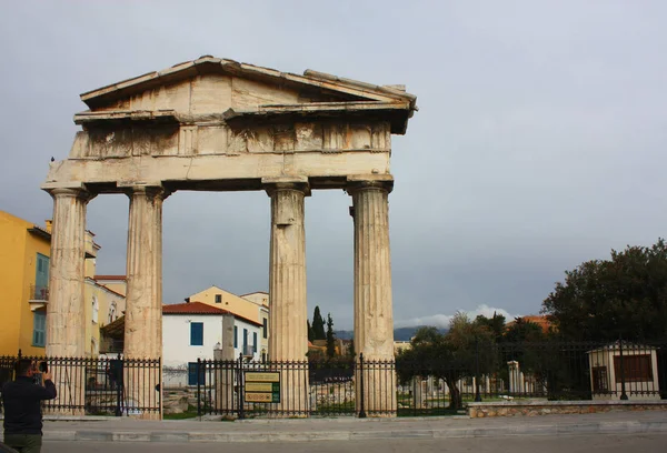 Агора в Афинах — стоковое фото