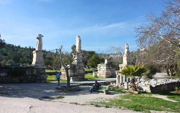 Roman Agora in Athens — Stock Photo, Image