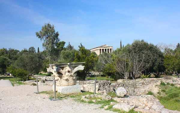 Temple of Hephaestus on the Agora in Athens — Stock Photo, Image