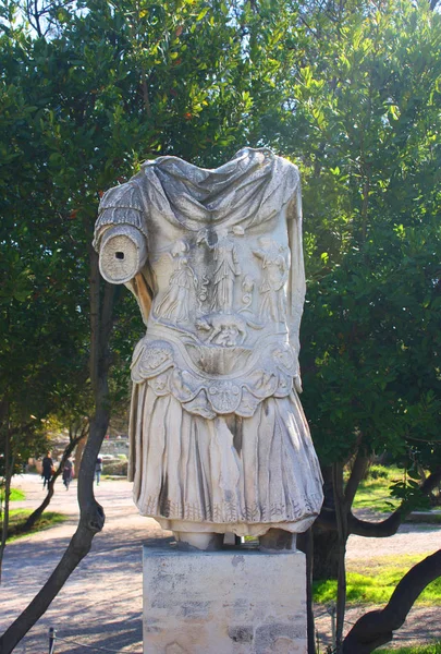 Скульптура Древней Греции в музее Агора в Афинах — стоковое фото
