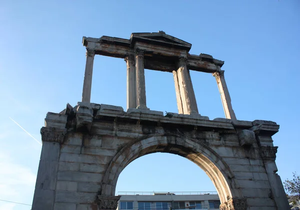Arco de Adriano em Atenas — Fotografia de Stock