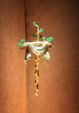 Figueres - 15 Ekim 2016. Figueres müze Salvador Dali Mücevherat
