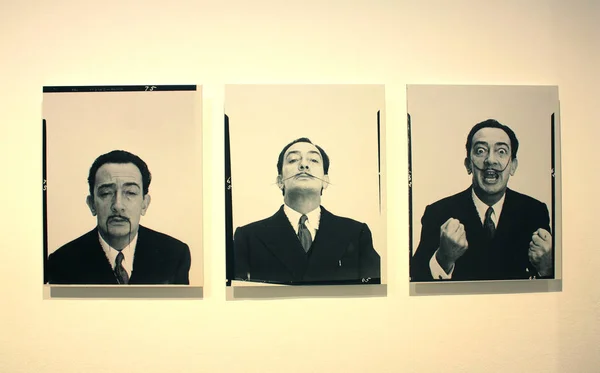Figueres - 15 Ekim 2016. Salvador Dali'nin Figueres, İspanya'daki Salvador Dali Müzesi'ndeki fotoğrafları