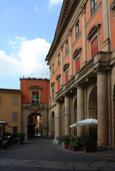 Straat in Bologna, Italië — Stockfoto