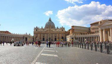 Roma - 7 Haziran 2016. Vatikan'daki St. Peter's Cathedral