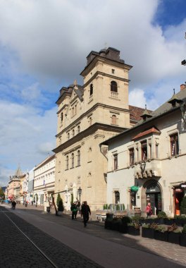 Kosice - 20 Nisan 2017. Kosice Holy Trinity Ortodoks Kilisesi